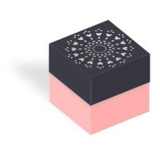 decorative box with cut out lid