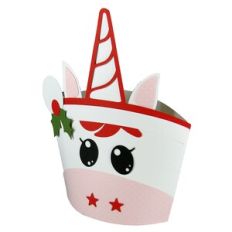 Christmas Unicorn Tote