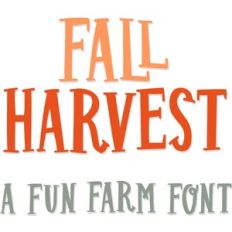 Fall Harvest Font