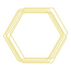 hexagons overlapping