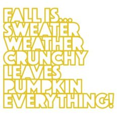 fall is