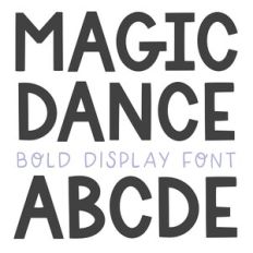 BFC Magic Dance Display Font