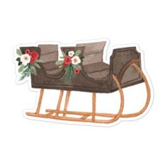 Floral Sled