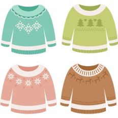 holiday sweater set