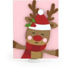 Reindeer Pop Dot Card