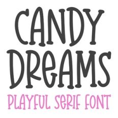 BFC Candy Dreams Cute Serif Font
