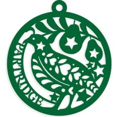 Partridge in a pear tree ornament