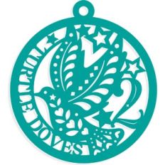 2 Turtle Doves Ornament