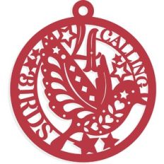 4 Calling Birds Ornament