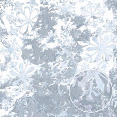 White Grey and Blue Grunge Snow Christmas Monoprint Background Pattern