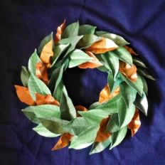 Magnolia Leaf Wreath + 3D Wreath