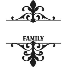 Vintage Family Frame
