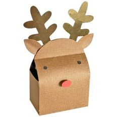 Reindeer Small Candy Bar Treat Box