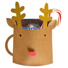 Simple Reindeer Mug Pocket