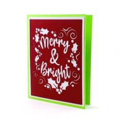 Merry and Bright A2 Card