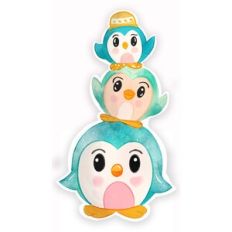 Cute penguins sticker