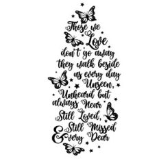 Those We Love Don't Go Away Quote