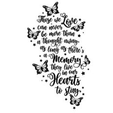 Those We Love Can Never be More Than A Though Away