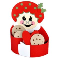 Mrs. Claus Hug Bendi Card