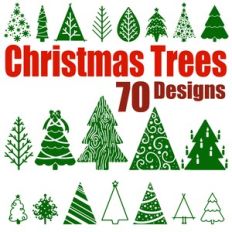 Christmas Trees Font
