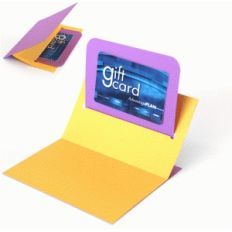 sliding gift card holder