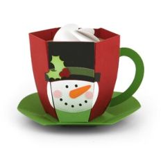 3D Hot Cocoa Mug Snowman