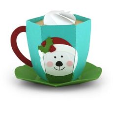 3D Hot Cocoa Mug Polar Bear