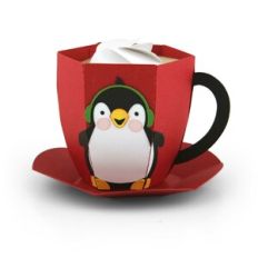 3D Hot Cocoa Mug Penguin