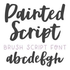 BFC Painted Script Brush Font