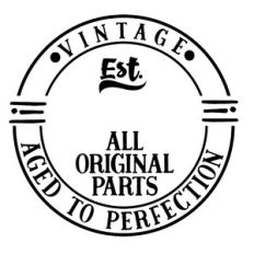 Vintage Est All Original Parts - Birthday