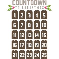 countdown to christmas