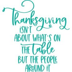 thanksgiving table