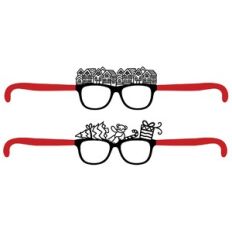 Christmas glasses