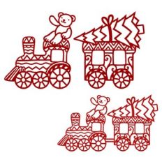 Christmas toy train