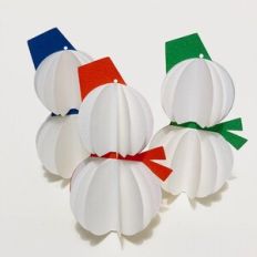 Christmas ornament Snowman