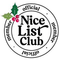 Official Member of The Nice List Club Badge