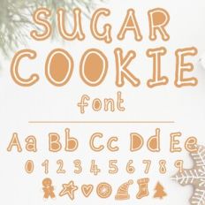 SH Sugar Cookie Font