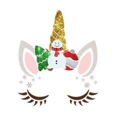 Christmas unicorn
