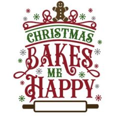 Christmas Bakes Me Happy
