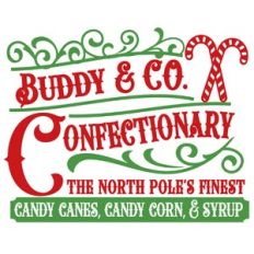 Buddy and Co Confectionary Sign