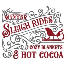 Vintage Sleigh Ride Sign