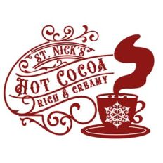 St. Nick's Hot Cocoa Sign