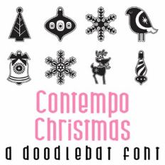 Contempo Christmas Doodlebat Font