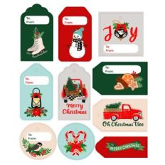 Rustic Christmas Gift Tags