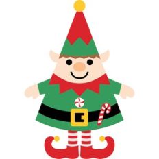 elf christmas tree