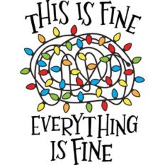 This is Fine Christmas Lights Tangle