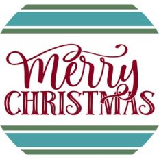 Merry Christmas - Round Design