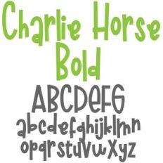 ZP Charlie Horse Bold