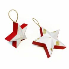 3d christmas star ornament