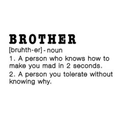 Brother Funny Definition